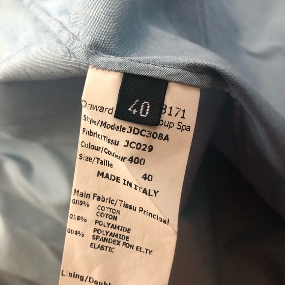 Jil Sander | blue button up blouse - Picture 6 of 6